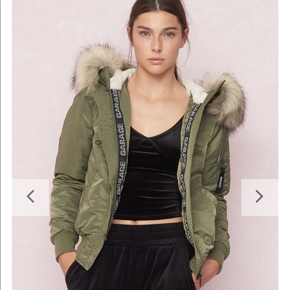 Garage Cozy Bomber Jacket - Picture 1 of 5